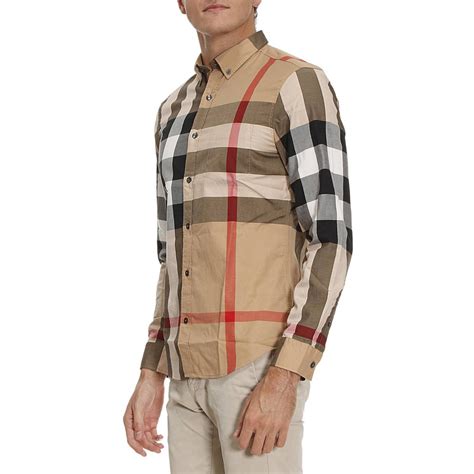 camicia burberry uomo giglio|Camicie Burberry da uomo .